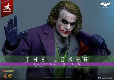 Hot Toys 1/6 The Dark Knight The Joker DX33AE (Artisan Edition) Rooted Hair - Image 1 of 4