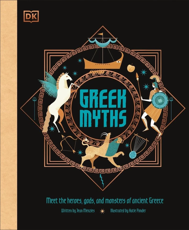Greek Myths: Meet the heroes, gods, and monsters of ancient Greece by Jean Menzi - Image 1 of 1