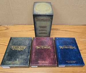The Lord of the Rings Trilogy Extended Edition 12-DVD set Played ONCE EXCELLENT - Picture 1 of 15