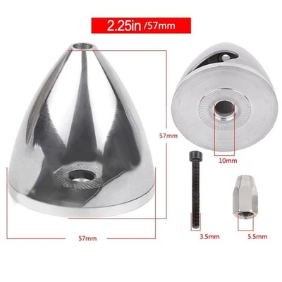 Für RC Flugzeug Aluminium Spinner Propeller verschiedene Größen für verbesse - Bild 1 von 4