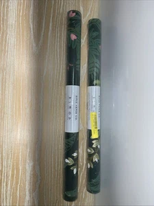 Wallpaper Rifle Co Peacock Floral Emerald Green, 60 sq ft Bolt Lot Of 2 Rolls - Picture 1 of 10