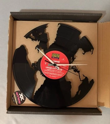 DOC Vinyl Disco Wall Clock DOC014 World The Classic Collection - Image 1 of 4