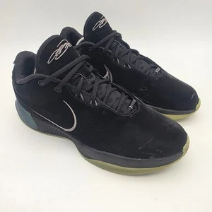 Mens Nike LeBron XXI 21 Dunkman Black Pewter Iron Grey US 11 Shoes - Picture 1 of 11