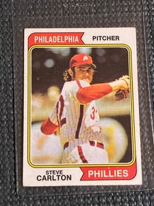 1974 Topps Phillies Steve Carlton #95 - EX - No Creases - Picture 1 of 2