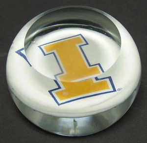 Dynasty Gallery Collegiate Glas Briefbeschwerer University of Illinois Box 4424230 - Bild 1 von 1
