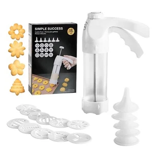 Cookie Press Gun,Spritz Cookie Press Set for Baking Cookie Decorating Kit wit... - Picture 1 of 6