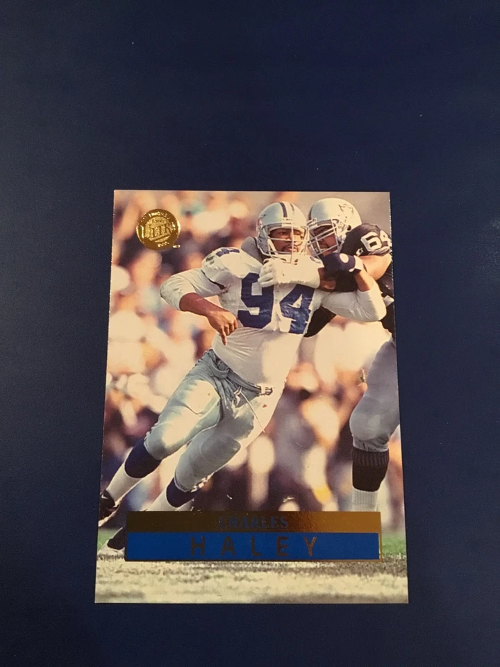 1996 Fleer Ultra # 37 Charles Haley Dallas Cowboys Football Card - Image 1 of 1