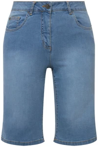 Angel of Style Damen große Größen Jeansbermuda Berry Stretchkomfort
