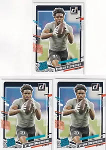 LOT (3) 2023 DONRUSS RATED ROOKIE RC TYRIQUE STEVENSON CHICAGO BEARS (AA)-808 - Picture 1 of 1
