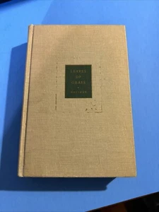 Leaves of Grass Walt Whitman Modern Library 1950 HC Poetry American Literature - Picture 1 of 12
