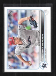 Anthony Bender  RC 2022 Topps   Miami Marlins #160