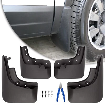 MUDFLAPS FOR VW Tiguan Mk1 SUV CUSTOM-FIT 2008-15 Splash Mud Guards Mud Flaps - Image 1 of 4