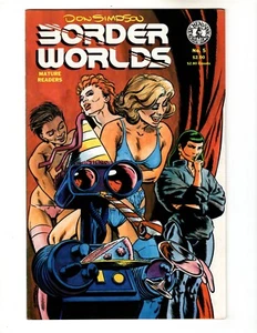 DON SIMPSON'S BORDER WORLDS #5 (EN MUY BUEN ESTADO) [COMICS DE FREGADERO DE COCINA DE 1987] - Imagen 1 de 1