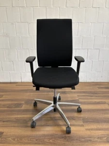 Steifensand Ceto Bürodrehstuhl schwarz Alu Armlehnen - Bild 1 von 11