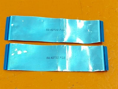 ⭐️⭐️⭐️⭐️⭐️ Juego de cables de cinta flexibles TV Tcon 69.42T22.F03 Foto 1 de 2