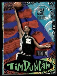 1997-98 Skybox Premium Next Game Tim Duncan Rookie San Antonio Spurs #7