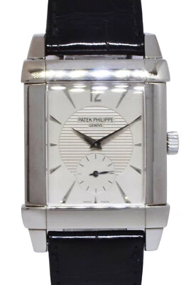 Patek Philippe 5111 Gondolo 18k White Gold Silver Dial Mens Manual Watch 5111G - Image 1 of 4