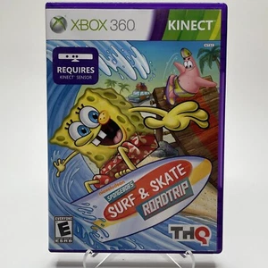 SpongeBob's Surf & Skate Roadtrip Xbox 360 CIB Complete! - Picture 1 of 4
