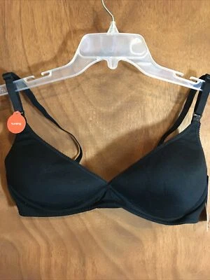 Womens MATERNITY Nursing Bra, GILLIGAN & O’MALLEY Black, Size 36C 0030 B098 - Image 1 of 4