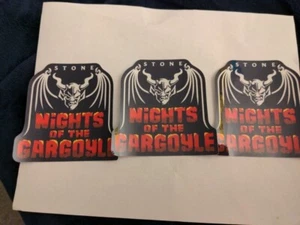 STONE BREWERY Nights Of The Gargoyle california STICKER decal craft beer brewing - Picture 1 of 2