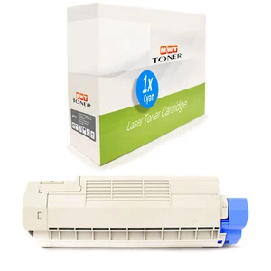 MWT Toner Cyan F � R OKI C-5900-N C-5550-Mf � C-5800-DN C-5900-DTN C-5500-N - Picture 1 of 3