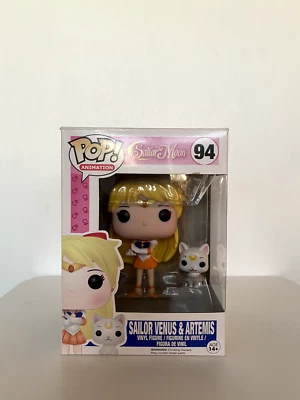 Funko Pop Sailor Venus & Artemis 94- Used - Image 1 of 3
