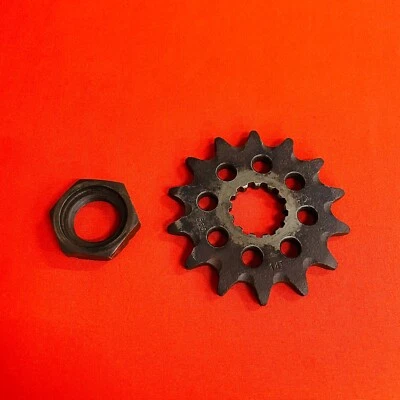 YZ400F FRONT SPROCKET NUT 14T GENUINE OEM YAMAHA WR YZ 400 F (1998-2000) - Image 1 of 4