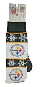 Calcetines Steelers Copo de Nieve Hasta la Pantorrilla con Etiquetas Sears Talla 6-11 Adulto - Imagen 1 de 4