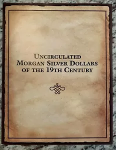 U S Morgan Dollar Collection Card Placard, Postal Com. Society, Legends West - Picture 1 of 2