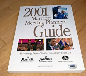 2001 MARRIOTT HOTELS MEETING PLANNERS GUIDE - 592 pages - Picture 1 of 12