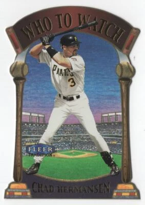 2000 Fleer Tradition Who To Watch Chad Hermansen Pittsburgh Pirates #5WW R120 - Image 1 of 2