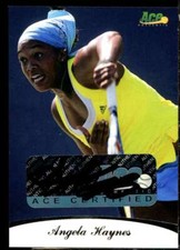 Angela Haynes Card 2010 Ace Authentic Aces #51 