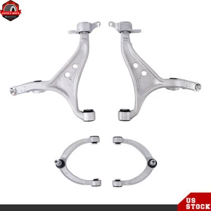 Set of 4 Front Lower & Upper Control Arm For 12-19 Mercedes-Benz W166 X166 GL350 - Picture 1 of 12