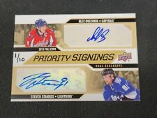 2012 FALL EXPO PRIORITY SIGNINGS ALEX OVECHKIN STEVEN STAMKOS PSE2-OS #ed 1/10