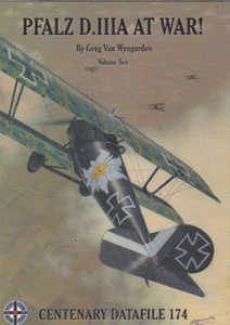 PFALZ D.IIIA AT WAR-Vol 2-CENTENARY DATAFILE 174-2016. - Bild 1 von 2