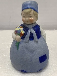 GOEBEL Hummel Figura Holandesa Miniatura Botella de Perfume Tapa de Corcho Marcada GC - Imagen 1 de 10