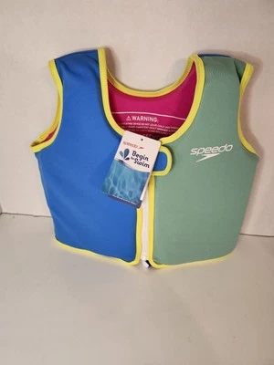 Chaleco salvavidas clásico Speedo unisex-niño flotación para empezar a nadar UPF 50, Foto 1 de 4