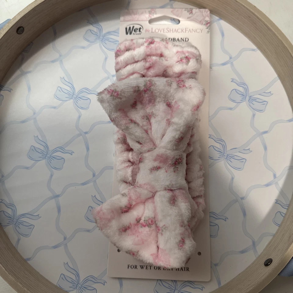 Goody X Love Shack Fancy Rosa Beaux Head Band  Wash Cotton Head Wrap 🪷 - Image 1 of 3