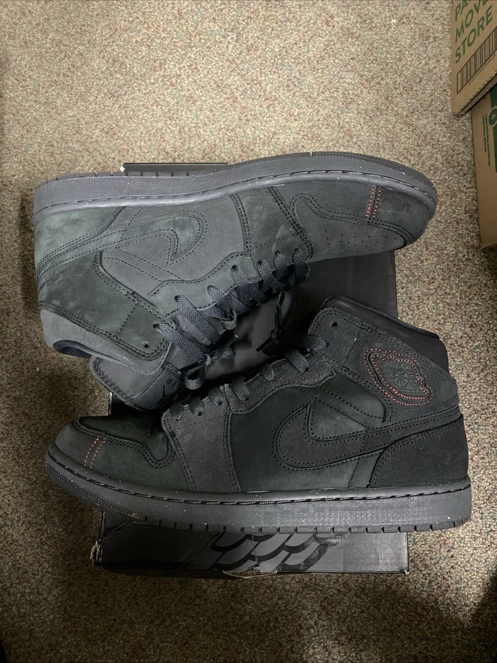 Nike Air Jordan 1 Mid SE Craft "Gris Humo Oscuro" Foto 1 de 4