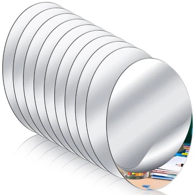 10 Pcs Small Mirror for Kids 4 x 6 Inch Oval Shatter Proof Toddler Plastic Mi... - Image 1 of 4