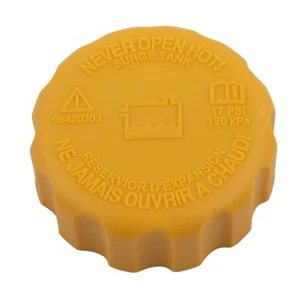 Yellow ABS Expansion Tank Cap for Chevy Aveo and For Pontiac G3 Replacement - Picture 1 of 13