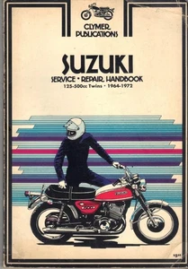 SUZUKI T500 II,T350,T305,T250,T20,T10,T200,S32-2,T125 CLYMER MANUAL 1964-1972 - Picture 1 of 1
