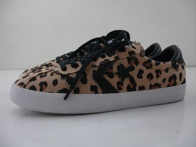 Womens 9.5 M Converse Breakpoint OX 157797C Light Fawn Black Leopard Print Shoes - Image 1 of 4