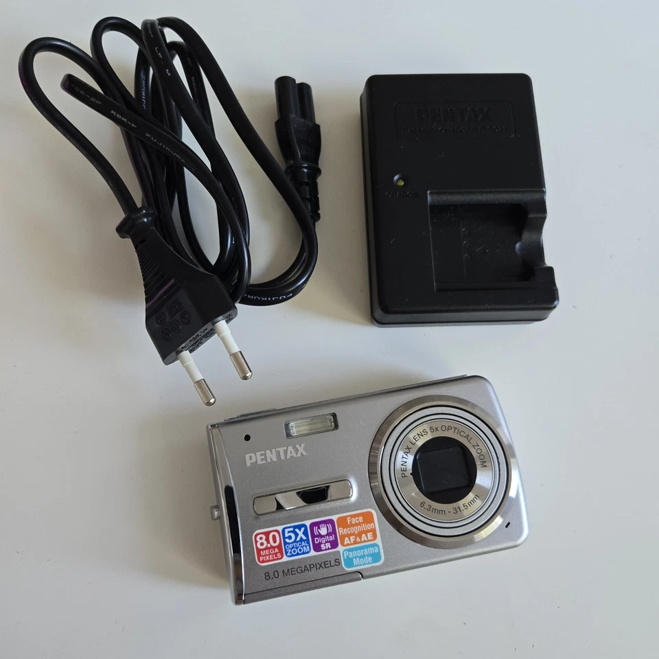 Pentax Optio L50 Digitalkamera Camera Grau Silber Kompakt L 50 - Bild 1 von 1
