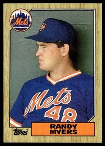 1987 Topps Randy Myers Rookie New York Mets #213 - Bild 1 von 2