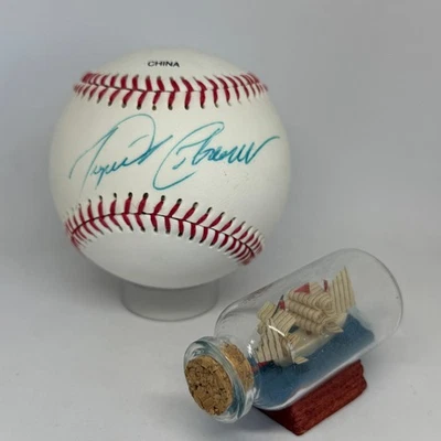 Miguel Cabrera signed Rawlings OL Baseball JSA COA Tigers Marlins Auto A4228 - Image 1 of 2