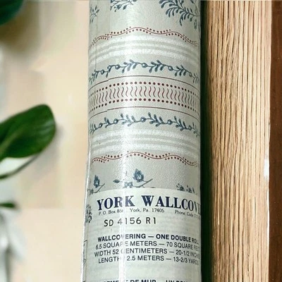 Papel pintado fino York Wallcoverings 1 - doble rollo 70 pies cuadrados - modelo SD 4156 R1 Foto 1 de 4