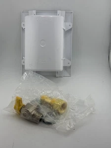Sioux Chief 696-1021GF Ox Box Gas Outlet Box, 1/2" NPT, White - Picture 1 of 4
