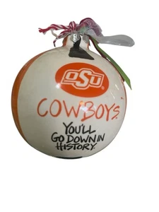 Oklahoma State University Cowboys Weihnachtsschmuck von Magnolia Lane - Bild 1 von 3