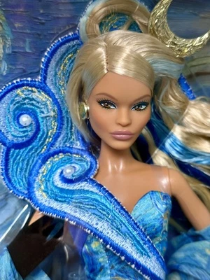 Barbie x MoMA Vincent van Gogh Doll The Starry Night Ships NOW - Image 1 of 4